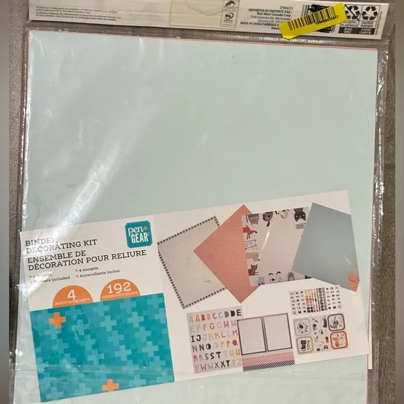 Binder Decorating Kit - Picture 3 of 5